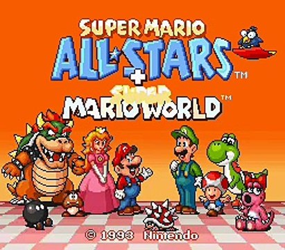 Super Mario All-Stars + Super Mario World online multiplayer - snes