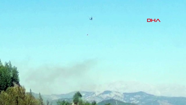 Kahramanmaraş’ta orman yangını! Mesire alanları boşaltılıyor