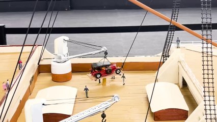 Inside the Titanic exhibition at Birmingham NEC