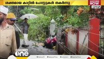 കൊല്ലം പുനലൂരിൽ കാറ്റിൽ മരം വീണ് വൈദ്യുതപോസ്റ്റുകൾ തകർന്നു