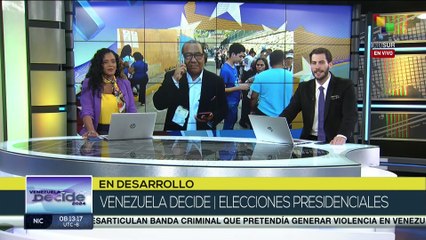 Venezolanos se dan cita para ejercer su derecho al voto