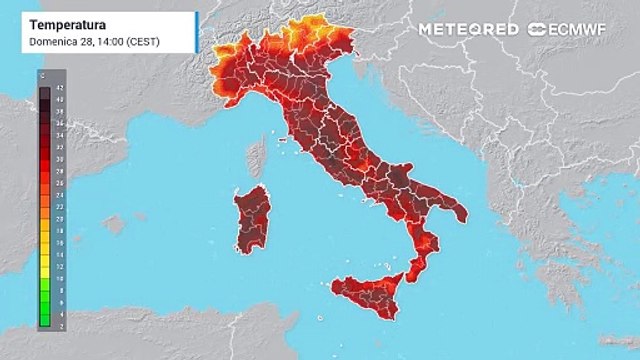Temperature in Italia, ancora caldo intenso nella settimana che apre agosto
