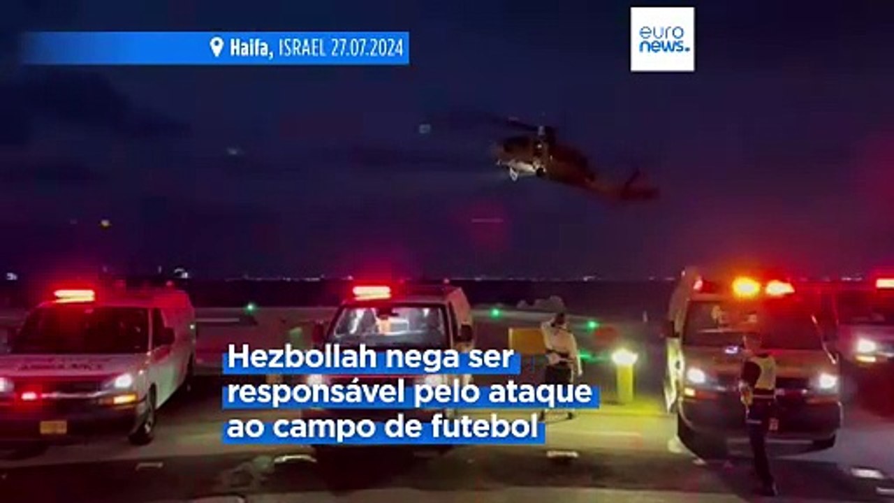 Ataque mortífero em campo de futebol nos Golã faz pelo menos 12 mortos