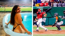 Estadio Beto Ávila de Veracruz se hace viral en TikTok por su alberca para ver partidos del Águila de la LMB