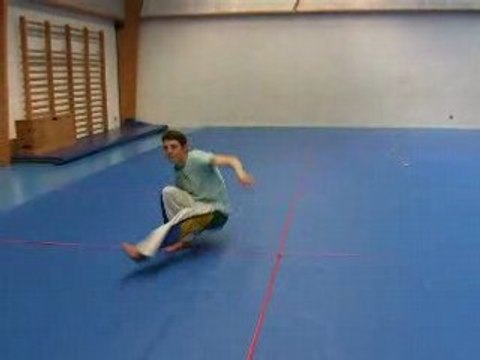 negative coup de pied à la lune