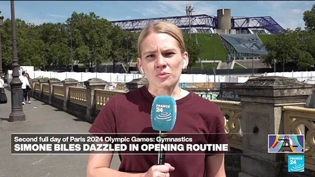 Paris Olympics: Simone Biles marks comeback with dazzling performance