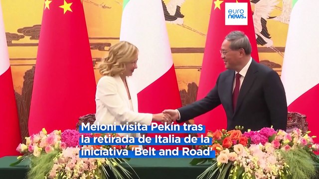 Giorgia Meloni llega a un acuerdo histórico con China para mejorar sus relaciones comerciales en plena guerra económica de Pekín con la UE