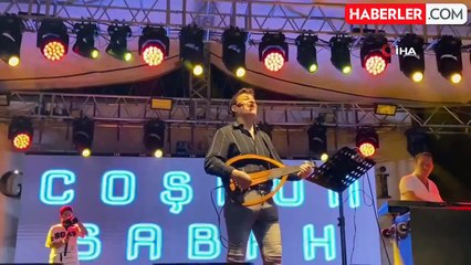 Gediz Tarhana Festivalinde Coşkun Sabah Sahne Aldı