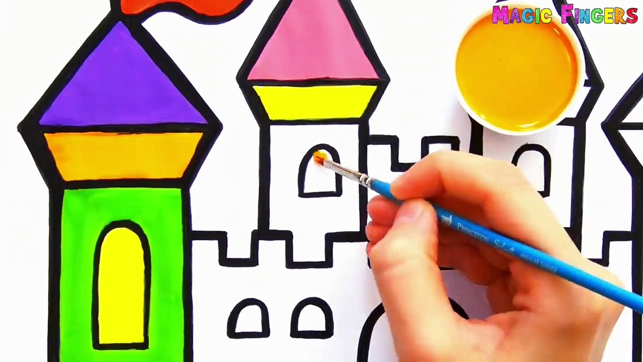 camera castle above the clouds drawing, paintin...