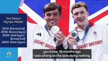 Tom Daley 'the happiest he's ever been' after Olympic silver