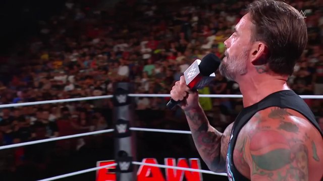 - CM Punk confronts Drew McIntyre Raw highlights July 22 2024_1080p
