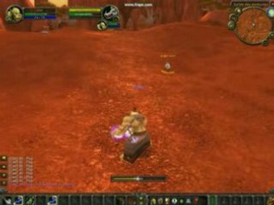 Caster en s'enfuyant