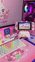 Aesthetic snack time ✨ pink food 