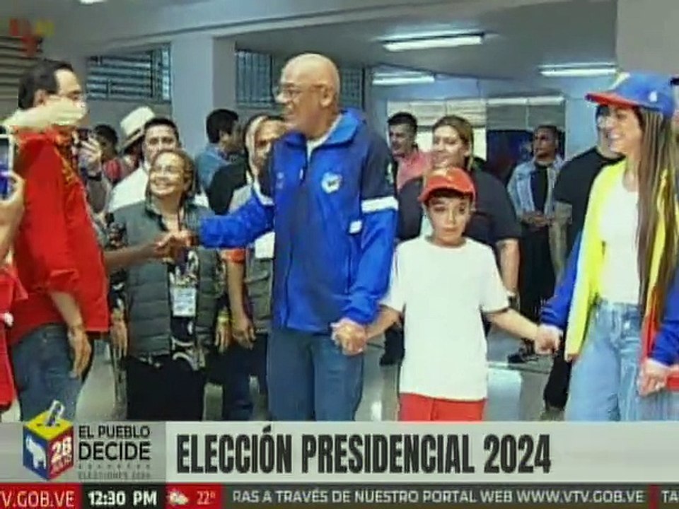 Pdte. de la AN. Jorge Rodríguez: Los venezolanos estamos dando una lección de civismo y democracia