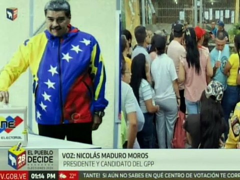 Presidente Nicolás Maduro invita a todos los venezolanos a participar y ejercer su derecho al voto