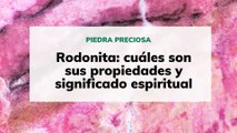 Rodonita: propiedades y significado espiritual