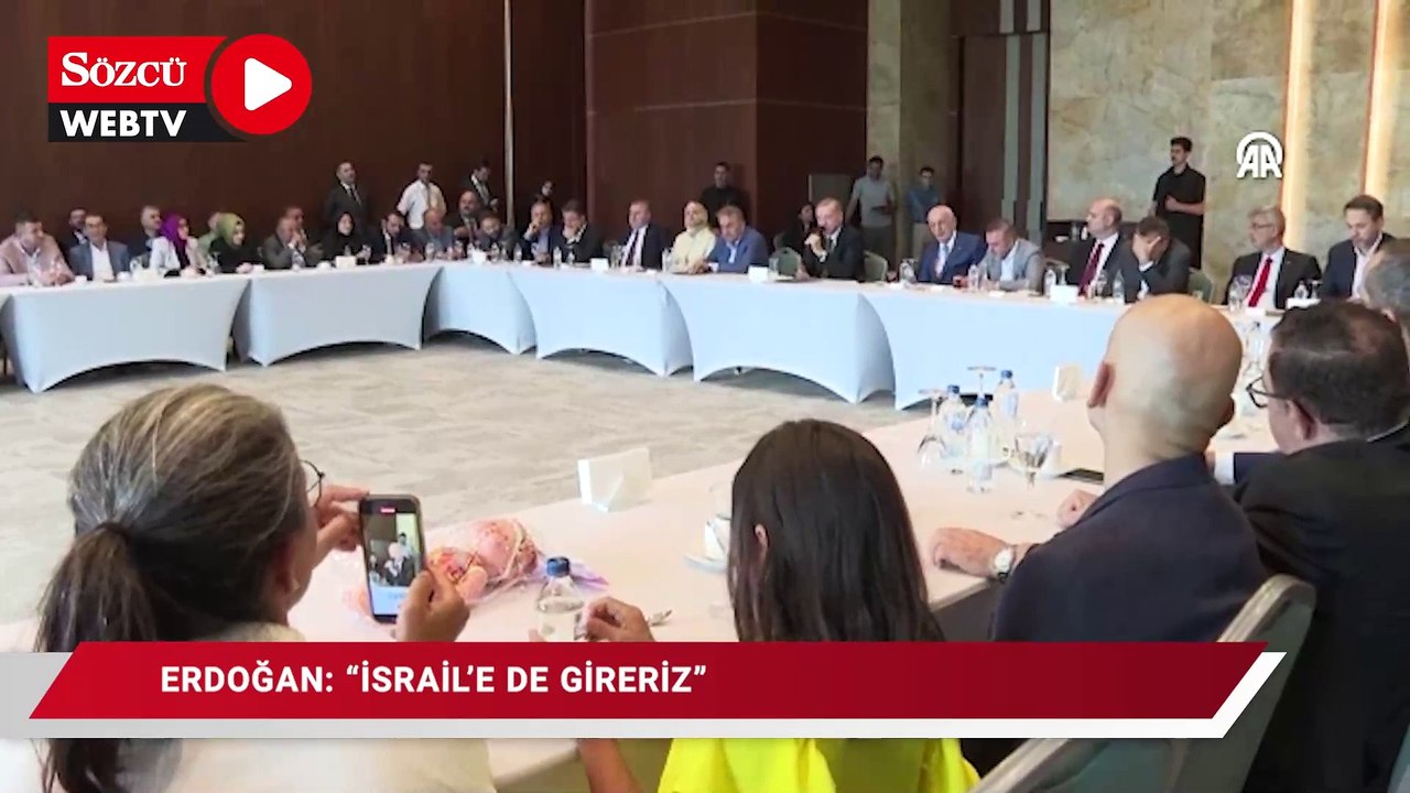 Cumhurbaşkanı Erdoğan: Nasıl Libya'ya girdiysek İsrail'e de gireriz