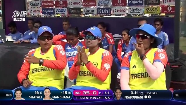 Sri Lanka (W) vs India (W) | ACC Women's Asia Cup | Final | Highlights