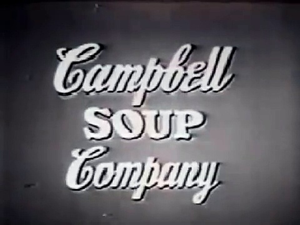 1950s animated Campbells soup TV commercial - Campbell Kids