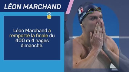 Paris 2024 - L'or et un record olympique pour Marchand sur 400 m 4 nages