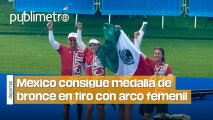 México consigue medalla de bronce en tiro con arco femenil