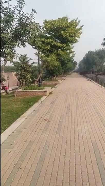 Cycling and jogging Track at khera pull Lahore!