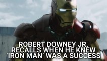 Robert Downey Jr. Remembers The Moment He And Jon Favreau Knew 'Iron Man' Was A Success, And What Happened After