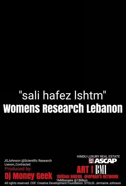 Sali Hafez Womens Research Lebanon by Dj Money Geek