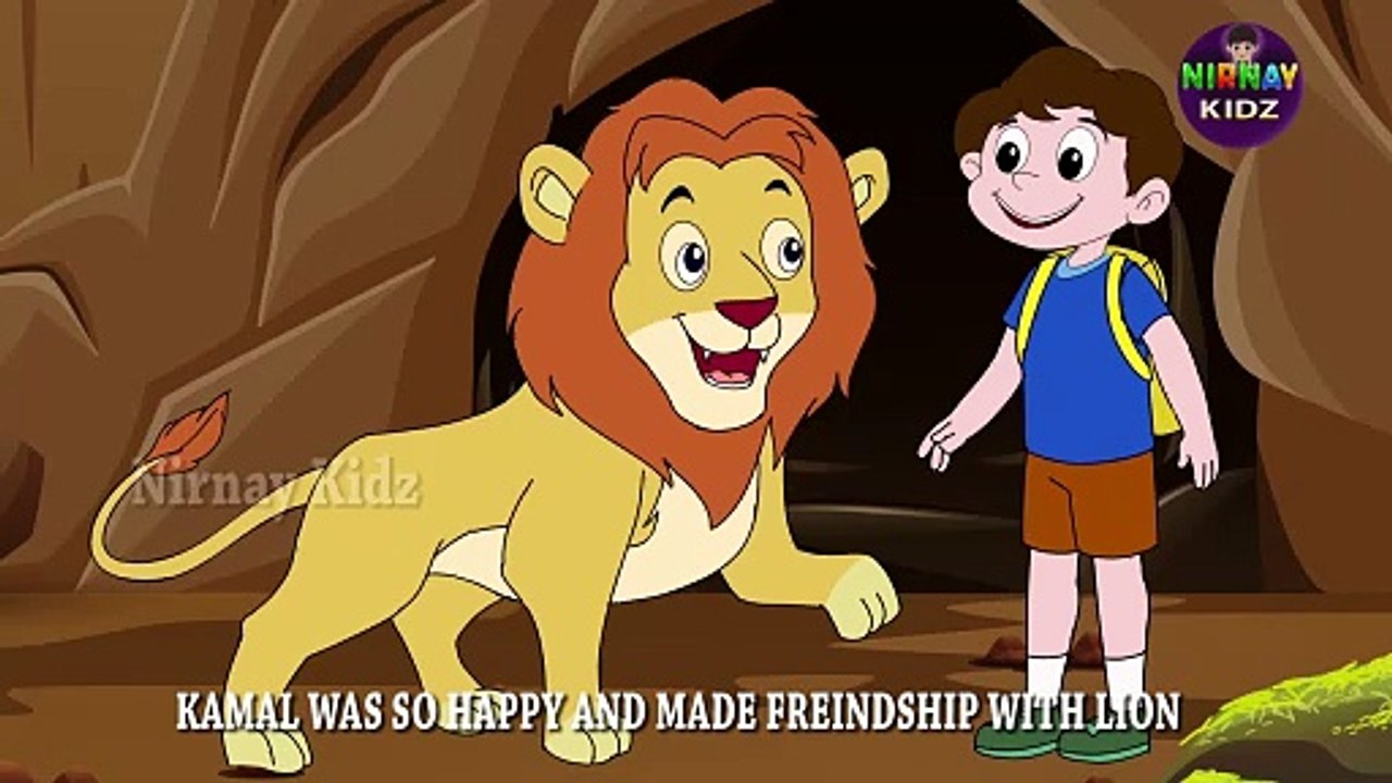 Kamal-and-Lion-Friendship-English-Animat_29