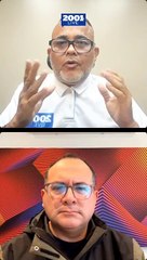 El gerente general de Medios del Bloque DEARMAS, Erys Alvarado conversó con el politólogo Oswaldo Ramírez