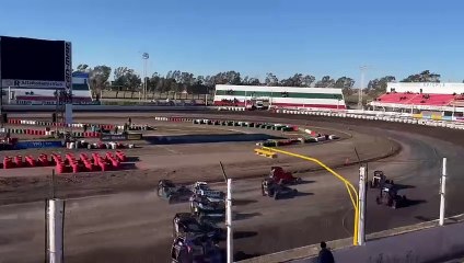 Invernal de Midget - Fecha 3: Fernando Saldamando ganó la Clase "2"