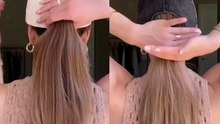 1-minute Hairstyle For School, College, Work | Easy Hairstyles For Girls | Hair Tutorial