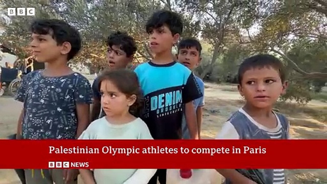 The Palestinian Olympic athletes competing in Paris 2024