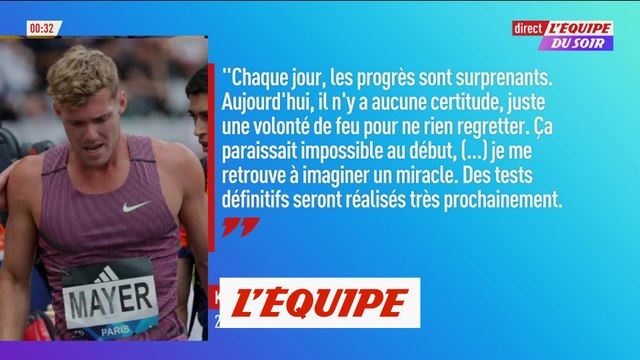 Kevin Mayer évoque des « progrès surprenants » depuis sa blessure - JO 2024 - Athlé
