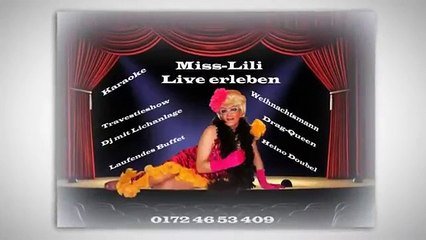 Travestie Miss-lili die Party Queen
