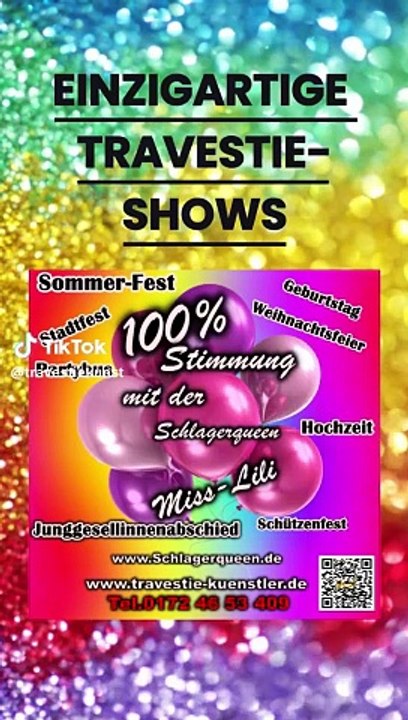 Travestiekunst miss-lili die party queen