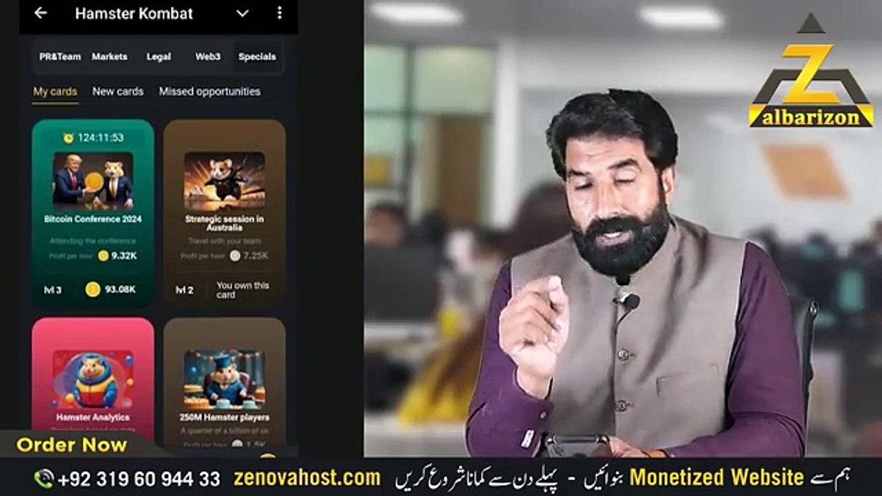 Hamster Kombat New Important Update _ Hamster Kombat Listing Fina Date _ Online Earning _ Albarizon(360P)