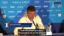 Marchand describes his golden night in Paris