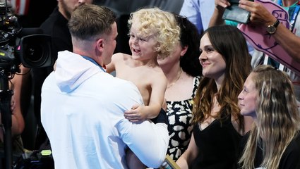 Rebecca Adlington reduced to tears after Adam Peaty wins silver medal