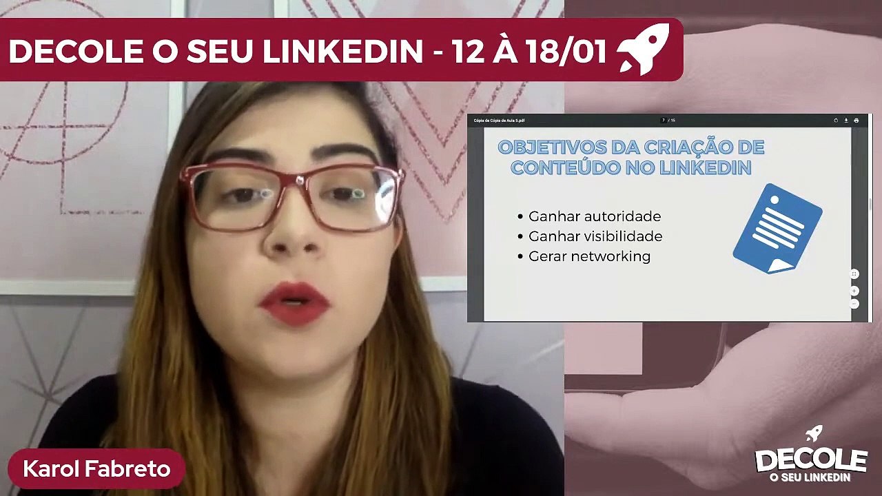 Aula 06 - Decole o seu Linkedin