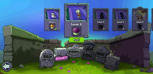 Plants vs. Zombies FREE level 2 night