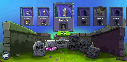 Plants vs. Zombies FREE level 3 night