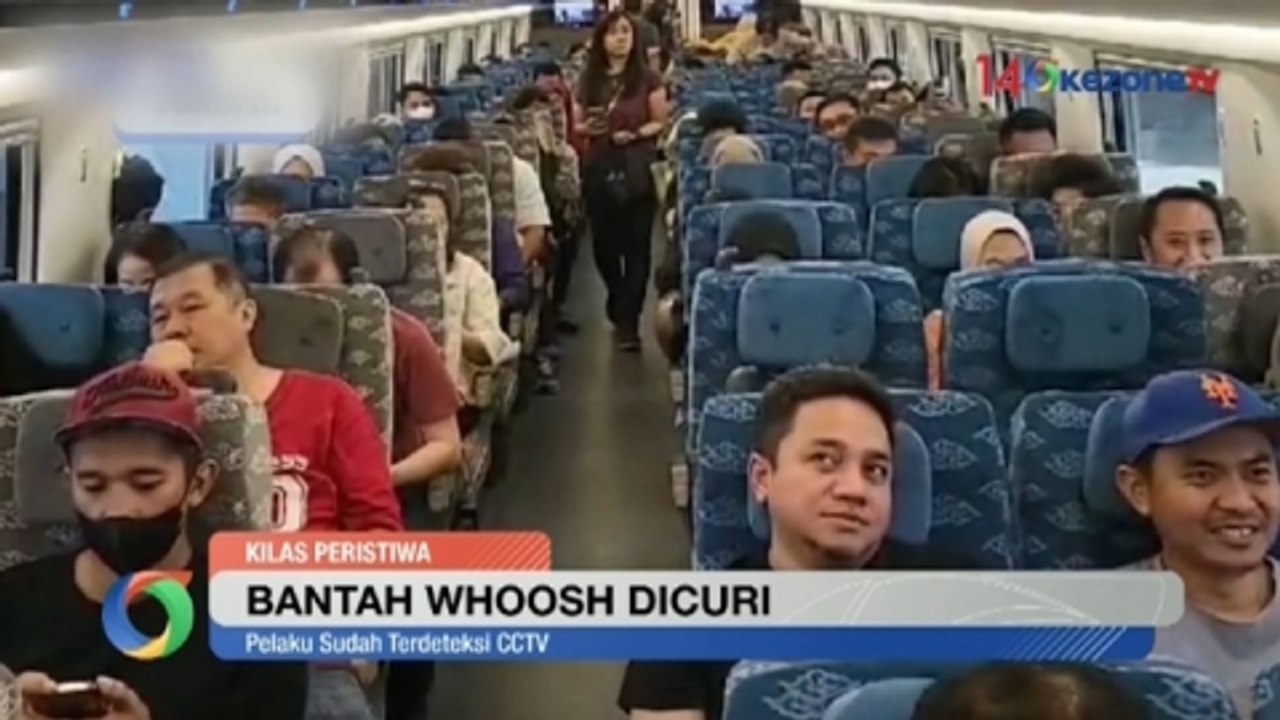 Bantal Whoosh Hilang Dicuri, Pelaku Terdeteksi CCTV