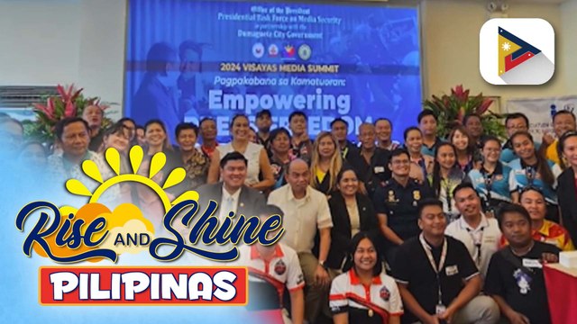 Visayas leg ng Regional Media Safety Summit ng Presidential TF on Media Security, idinaos