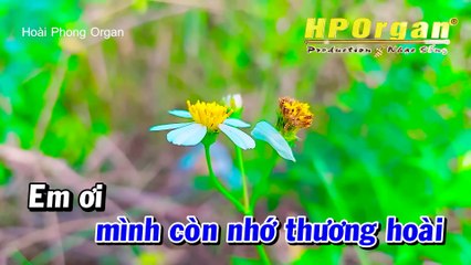 Karaoke Con Đường Xưa Em Đi (Beat Hay) Nhạc Sống Tone Nam Mới - Hoài Phong Organ