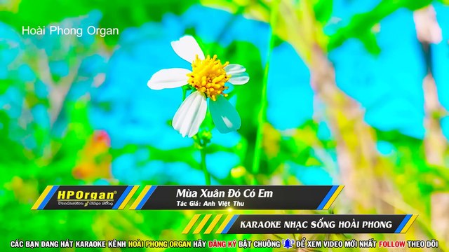 Karaoke Mùa Xuân Đó Có Em (Beat Hay) Tone Nam Nhạc Xuân 2024 - Hoài Phong Organ