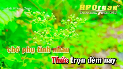 Karaoke Nhớ Người Yêu Tone Nữ (Beat Hay) Nhạc Sống - Hoài Phong Organ