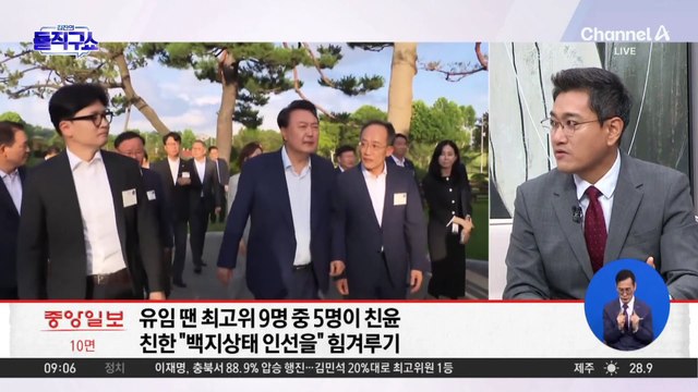 한동훈, 당직 인선 고심…최고위 친한계 과반 되나?