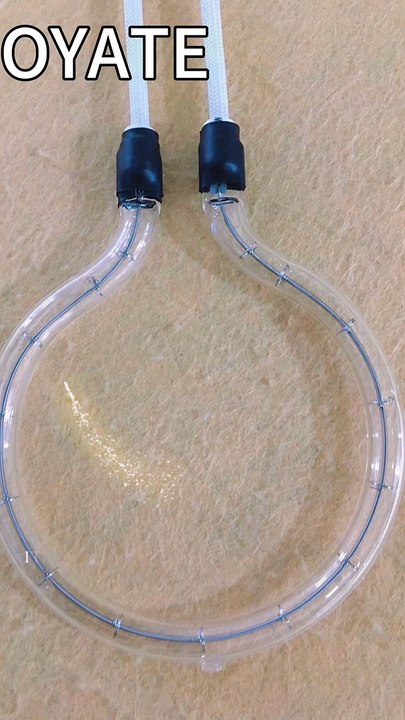 400w Ring infrared heating element quartz heating lamp shortwave halogen lamps