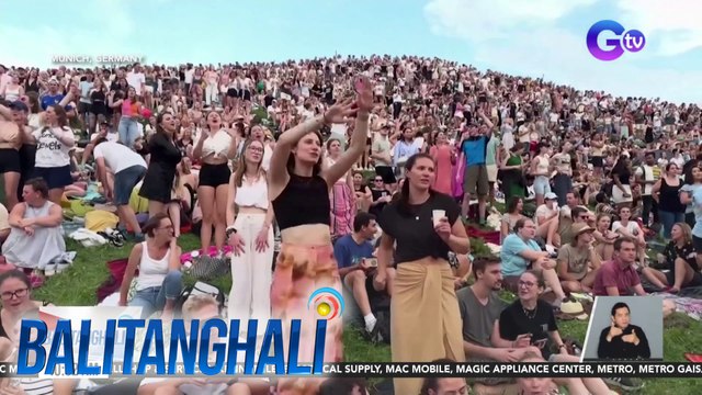 40,000 Swifties, nakisaya sa labas ng The Eras Tour concert venue | Balitanghali